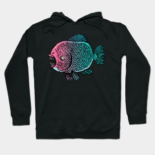 Piranha predator of the Amazon rivers Hoodie